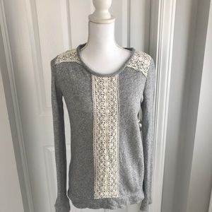 Soft Joie Light Gray Sweater